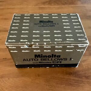 Minolta Auto Bellows I for Minolta SR Vintage Camera Macro‎ Photography